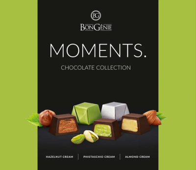 Бонжени Набор шоколадных конфет 150г Ассорти