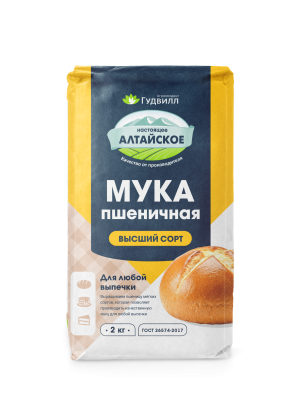 Гудвилл Мука пшеничная в/с  2кг