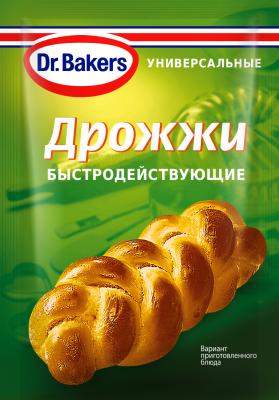 Д-р Бейкерс Дрожжи 7г быстродейств. (мультипак)