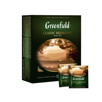 ГринФилд Чай 100пак. Классик Брекфаст черн.
