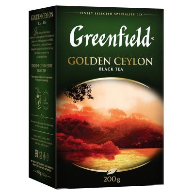 ГринФилд Чай 200г Golden Ceylon черн.