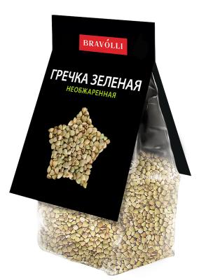 Браволли Крупа 350г Гречка зеленая