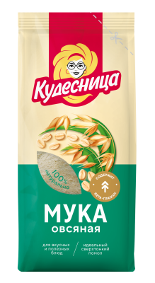 Кудесница Мука 400г овсяная