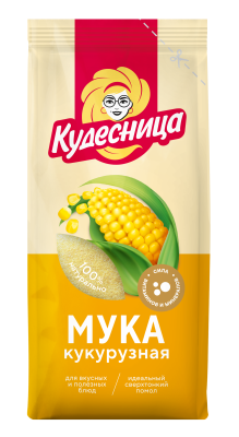 Кудесница Мука 500г кукурузная