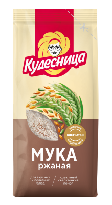 Кудесница Мука 400г ржаная