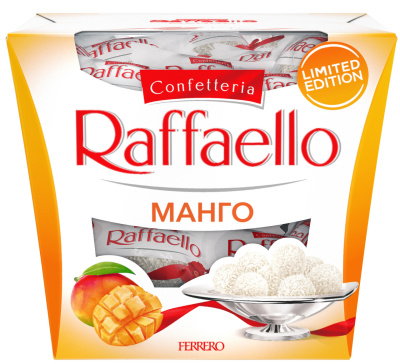Рафаэлло Конфеты 130г кокосовые с цел.миндалем Манго