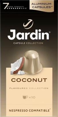 Жардин Кофе молот в капсулах 5г х10 Коконат