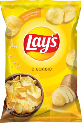 Лейз Чипсы 140г с Солью ДСП