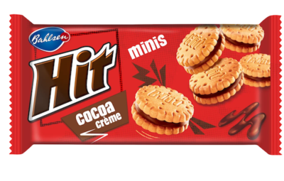 Бахлсен печенье 130г Hit Minis Cocoa crème