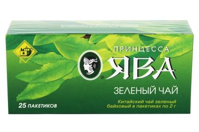 Ява Чай  25пак.с/я Зеленый