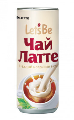Лотте Напиток 240мл Летс Би Чай Латте негаз.(СИ)