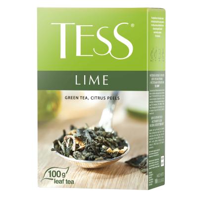 Тесс Чай 100г Lime, green tea