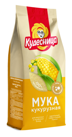 Кудесница Мука 500г кукурузная