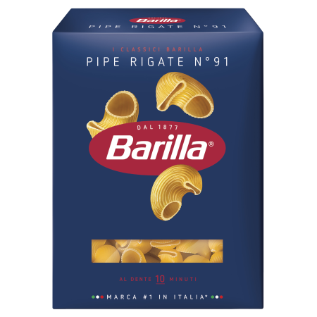 Барилла 450г Пипе ригате