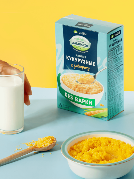 Гудвилл Хлопья кукурузные 450г Экстра