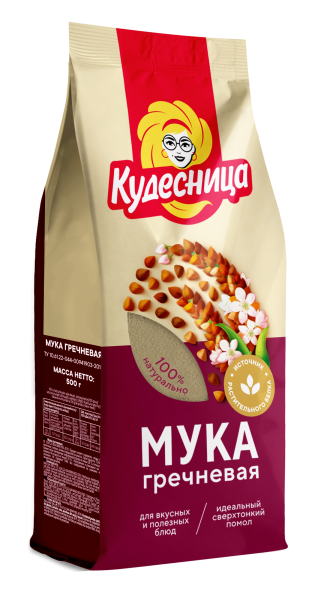 Кудесница Мука 500г гречневая